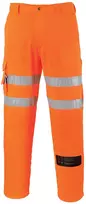 Gero matomumo PORTWEST RT46 geležinkelininkų kelnės, Dydis: XXXL, Pw spalvos: Oranžinis Tall