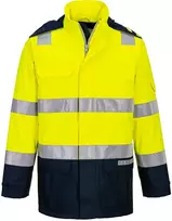 Gero matomumo PORTWEST FR605 striukė nuo lietaus, Dydis: XXXL, Pw spalvos: Oranžinis/Navy