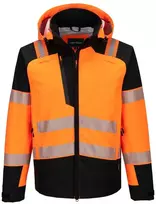Gero matomumo PORTWEST T166 striukė nuo lietaus (3L), Dydis: XXXL, Pw spalvos: Oranžinis/Juodas