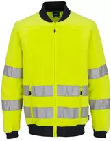 Gero matomumo atspari vandeniui PORTWEST T164 striukė , Dydis: 4XL, Pw spalvos: Oranžinis/Navy