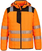 Gero matomumo PORTWEST T165 striukė su lengvu pamušalu, Dydis: 4XL, Pw spalvos: Oranžinis/Juodas