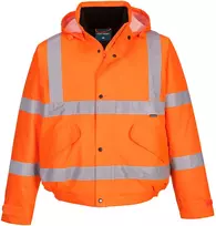 Gero matomumo vandeniui atspari PORTWEST ES463 Bomber striukė, Dydis: XS, Pw spalvos: Oranžinis