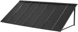 Stogelis virš durų ir lango 2032 x 910 mm, milteliniu būdu dažyto atsparaus korozijai plieno konstrukcija