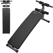 Lenktas preso suoliukas, 5 aukščio lygiai, 1425 x 470 x 675 mm, nugarai treniruoti, apkrova 226 kg
