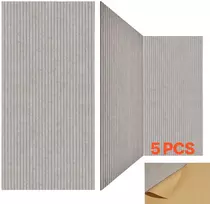 Akustinės putų plokštės su klijais, 1200x600x10 mm, 5 vnt., kupranugario spalvos