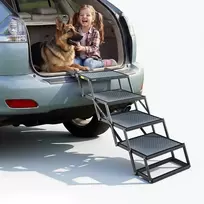 Šunų kopėtėlės automobiliui, 4 laipteliai, iki 181 kg