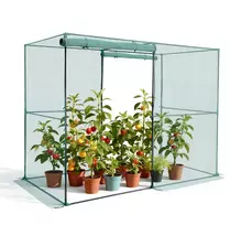 Apsauginis sodo tinklas su durelėmis, 2,39 x 1,2 x 1,8 m