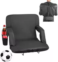 Stadiono kėdės pagalvė su reguliuojamu atlošu, plotis 584 mm