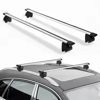 Automobilio stogo skersiniai bagažinei. 2 vnt.. ilgis 1200 mm. apkrova iki 75 kg