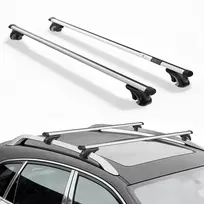 Automobilio stogo skersiniai bagažinei. 2 vnt.. ilgis 1420 mm. apkrova iki 90 kg