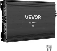 4 kanalų automobilinis garso stiprintuvas, AB klasė, iki 4x250W/4Ω arba 4x500W/2Ω