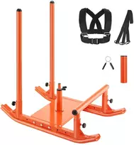 Svorių rogutės 1030x660x1040 mm, diskams 25/51 mm, jėgos treniruotėms, oranžinės