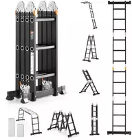Universalios sulankstomos kopėčios, aukštis 3,7 m, keliamoji galia 149,7kg
