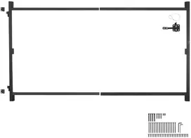 Tvoros vartų rėmo konstravimo rinkinys, plotis 1524-2438 mm, aukštis 1219-1524 mm