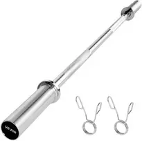 Štangos grifas 1200 mm, 50 mm diskams, chromuotas, rifliuota rankena, apkrova iki 226,8kg