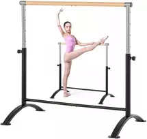 Baleto strypas, laisvai stovintis, reguliuojamo aukščio iki 1125 mm, tempimosi pratimams