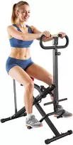 Sulankstomas pritūpimų treniruoklis namams, sėdmenų treniruoklis su 2 pasipriešinimo juostomis