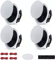 Namų kino sistema Įmontuojamų Bluetooth garsiakalbių komplektas 4 vnt.. 165.1 mm. 150 W