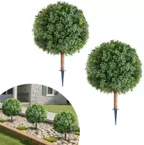 Dirbtiniai bukmedžio krūmai su kuoliuku, 2 vnt., aukštis 686 mm, terasai ir sodui