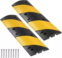 Guminis 2 kanalų kabelių pervažiavimo slenkstis 1016 mm, apkrova 9979 kg/ašiai, 2 vnt.