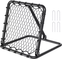 Futbolo atmušimo tinklas. 86.36 x 86.36 cm. vartų tinklas. visiškai reguliuojami kampai. vaikams. paaugliams ir suaugusiems