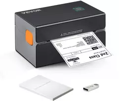 Terminis etikečių spausdintuvas 4x6. 300 DPI. USB/Bluetooth. greitis 150 mm/s
