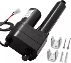 Linijinis stūmoklis 12V, eiga 150 mm, jėga 9000 N, IP65, su tvirtinimo laikikliais