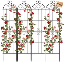 Sodo atramos (treliažai) augalams. 220x52.5 cm. 4 vnt.. metalinės
