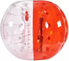 Pripučiamas buferinis kamuolys, 1 vnt., 1,2x1,03 m, raudonas