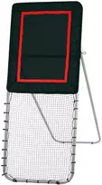 Sulankstomas atšokimo tinklas lakrosui, tinklinio, beisbolo ir softbolo treniruotėms, 3x8 pėdų (914 x 2438 mm), juodas