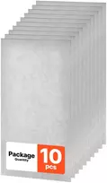 PVC pakabinamų lubų plokštės 605 x 1210 mm, 10 vnt., baltos, marmuro imitacija, atsparios vandeniui