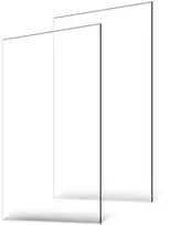 Akrilinio stiklo (plexiglass) lakštas 610x1219 mm. storis 3 mm. skaidrus