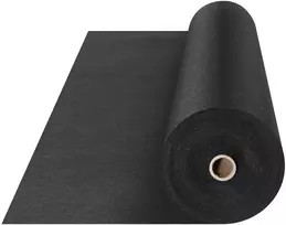 Neaustinė geotekstilė 1,2 x 30,5 m, 271 g/m², piktžolių apsaugai, juoda