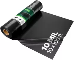 Polietileno plėvelė 0,25 mm, 3,05 x 30,48 m, garų izoliacijai, sodui, juoda
