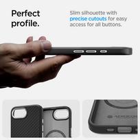 Dėklas Spigen Enzo Aramid Mag iPhone 16e / 17e, matinis juodas