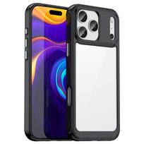 Outer Space Dėklas, skirtas iPhone 17 Pro – juodas skaidrus
