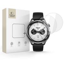 Apsauginis stiklas Tech-Protect Glass Fit+ Xiaomi Watch S4 (47 mm), 2 vnt., skaidrus