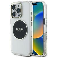 Guess MagSafe dėklas iPhone 16 Pro Max – juodas
