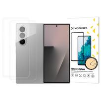 Wozinsky TPU viso korpuso ekrano apsauga, skirta Samsung Galaxy Z Fold 7, rinkinys po 2