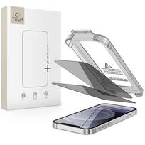Privatumo apsauginis stiklas Tech-Protect Quick Set Spy+ iPhone 12 / 12 Pro, 2 vnt.