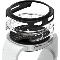 Dėklas Ringke Slim Samsung Galaxy Watch 8 / 9 (44 mm), 2 vnt., skaidrus ir matinis juodas