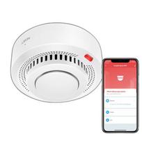 AA Tuya WiFi dūmų detektorius, Biały