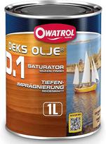 Tropikinių Medžių Saturatorius OWATROL D1 - Bespalvis - Specialiai Minkštiems Medžiams - 1L