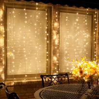 El. lauko girlianda UŽUOLAIDA, IP44, 160 LED, 6 W, 31V, šiltai balta, 1.5 m
