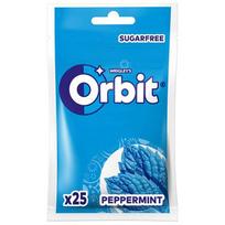 ORBIT Pipirmėtinė kramtomoji guma, 29g pakelyje