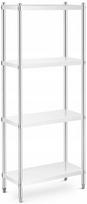 Metalinis stelažas - 70 x 40 x 180 cm 200 kg Royal Catering Rcer-7040 10012245