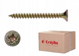 Grūdinti sraigtai medienai Trójka 4x25 mm, cinkuoti - 5kg