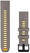 Garmin kellarihm QuickFit 22mm fenix 9 Pro, silver gray/yellow flare | 010-14507-02