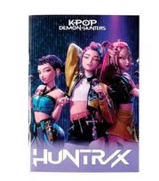 K-POP DEMON HUNTERS A4 minkšta užrašų knygutė, asort., 364-02444