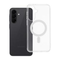 CLEAR MAG COVER (MID) deklas suderinamas su MagSafe SAMSUNG A37 skaidrus